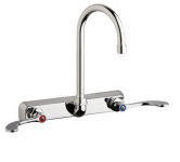 Chicago Faucets W8W-GN1AE35-317AB Workboard Faucet, 8'' Wall